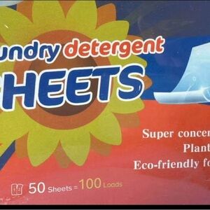 Laundry Detergent Sheets